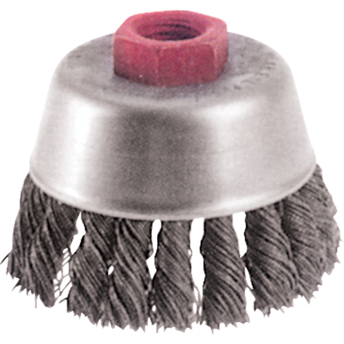 Brosses-boisseau &agrave; fils nou&eacute;s - Petites rectifieuses &agrave; grande vitesse, 2-3/4" dia. x M10x1,25 arbre Nuna Depot Inc.