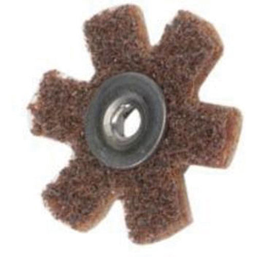 Abrasotex Surface Preparation Star, 1-1/2" Dia., Coarse Grit, Aluminum Oxide Nuna Depot Inc.