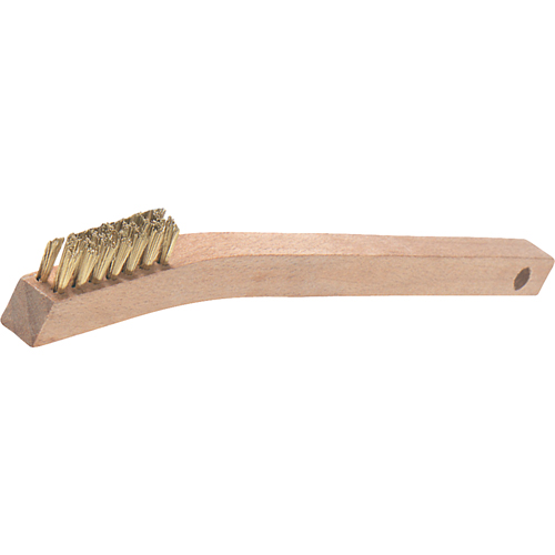 V-Trim Small Handle Scratch Brushes, Brass, 3 x 7 Wire Rows, 7-7/8" Long Nuna Depot Inc.