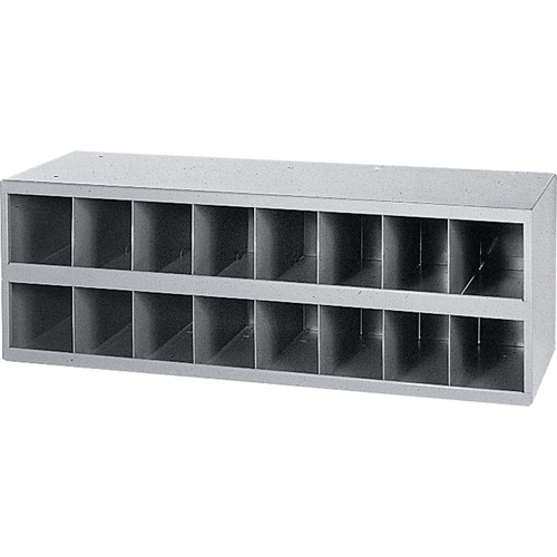 Armoires pour bacs de rangement en acier, 33-3/4" la x 12" p x 11-1/2" h, Gris Nuna Depot Inc.