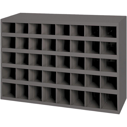 Armoires pour bacs de rangement en acier, 33-3/4" la x 8-1/2" p x 22-1/4" h, Gris Nuna Depot Inc.