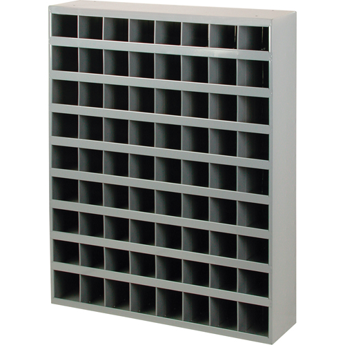 Armoires pour bacs de rangement en acier, 33-3/4" la x 8-1/2" p x 42" h, Gris Nuna Depot Inc.