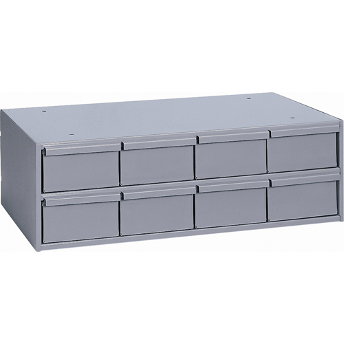 Industrial Drawer Cabinets, 8 Drawers, 22-3/4" W x 11-5/8" D x 7-3/8" H, Grey Nuna Depot Inc.