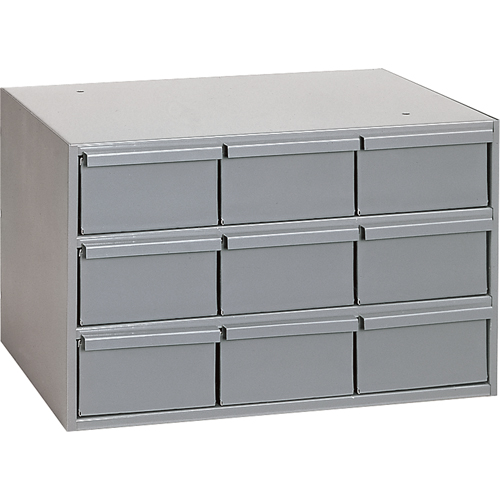 Industrial Drawer Cabinets, 9 Drawers, 17-1/4" W x 11-5/8" D x 10-7/8" H, Grey Nuna Depot Inc.
