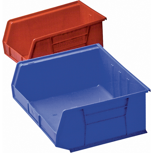 Bac en plastique, 8-1/4" la, 9" h x 18" p, Bleu Nuna Depot Inc.