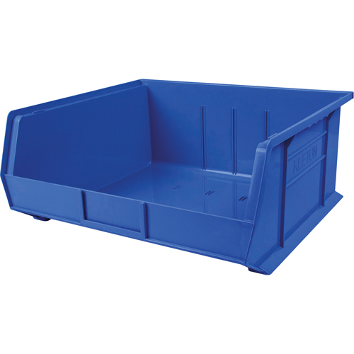 Bac en plastique, 16-1/2" la, 11" h x 18" p, Bleu Nuna Depot Inc.