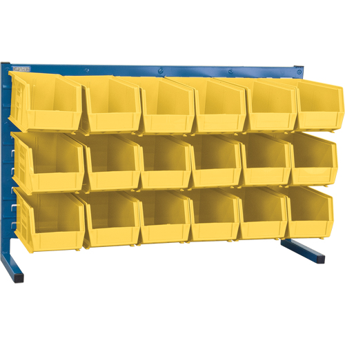 Rayonnage &agrave; persienne avec bacs, 18 bacs, 36" la x 8-1/4" p x 22" h Nuna Depot Inc.