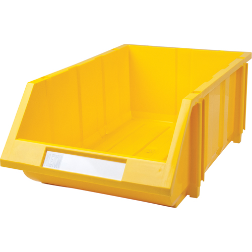 Stack & Hang Bin, 11-13/16" W x 7" H x 17-11/16" D, Yellow Nuna Depot Inc.