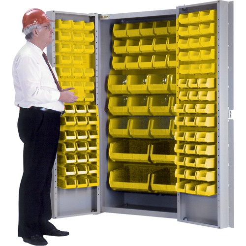 Armoire &agrave; combinaison avec porte creuse, 38" la x 24" p x 72" h, 36 tablettes Nuna Depot Inc.