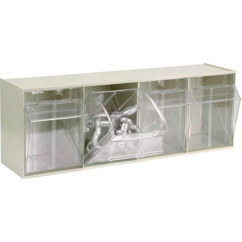 Syst&egrave;me de casiers modulaires Tip-Out, 23-5/8" la x 6-5/8" p x 8-1/8" h, 4 tiroirs Nuna Depot Inc.