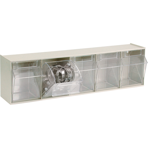 Syst&egrave;me de casiers modulaires Tip-Out, 23-5/8" la x 5-1/4" p x 6-1/2" h, 5 tiroirs Nuna Depot Inc.