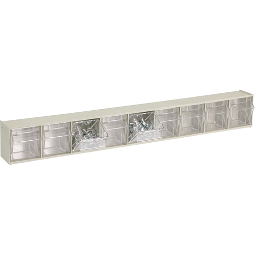 Tip-Out Bins Modular Storage System, 23-5/8" W x 2-1/2" D x 3-1/8" H, 9 Drawers Nuna Depot Inc.