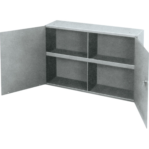 Armoires utilitaires, Acier, 2 Tablettes, 22-1/4" h x 33-3/4" la x 8-1/2" P, Gris Nuna Depot Inc.