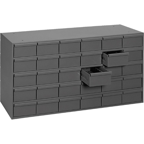 Industrial Drawer Cabinets, 30 Drawers, 33-3/4" W x 11-5/8" D x 17-3/4" H, Grey Nuna Depot Inc.