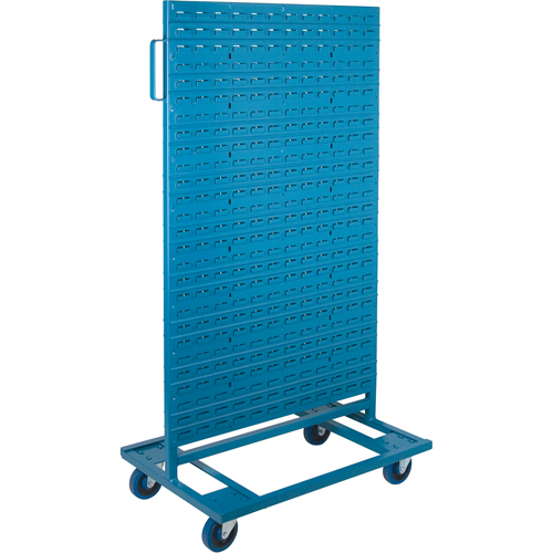 Supports mobiles pour contenants - &agrave; deux c&ocirc;t&eacute;s, 0 bacs, 36" la x 24" p x 67-1/2" h Nuna Depot Inc.