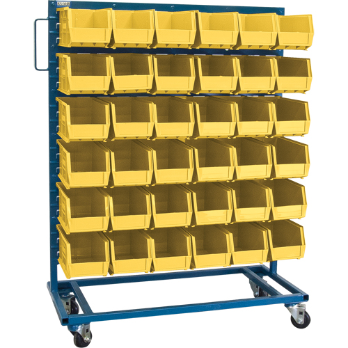 Support mobile pour bacs &agrave; un c&ocirc;t&eacute;, &agrave; un c&ocirc;t&eacute;, 36 bacs, 36" la x 16" p x 46-1/2" h Nuna Depot Inc.