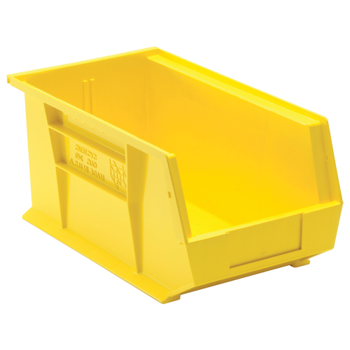 Ultra Stack & Hang Bin, 8-1/4" W x 7" H x 14-3/4" D, Yellow Nuna Depot Inc.