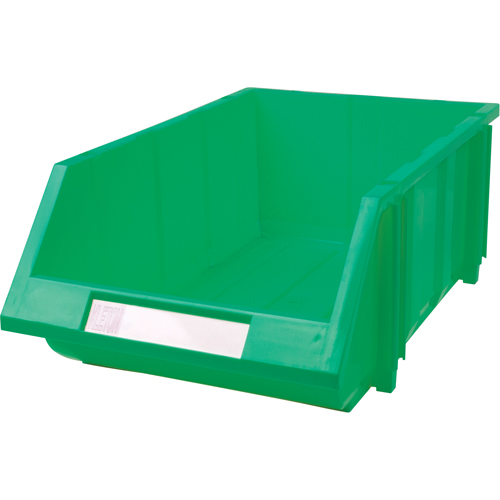 Stack & Hang Bin, 11-13/16" W x 7" H x 17-11/16" D, Green Nuna Depot Inc.