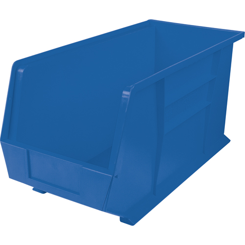 Bacs ultra empilable & suspendable, 8-1/4" la, 9" h x 18" p, Bleu Nuna Depot Inc.