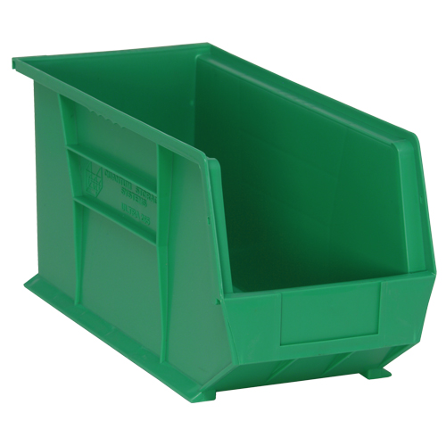 Bacs ultra empilable & suspendable, 8-1/4" la, 9" h x 18" p, Vert Nuna Depot Inc.