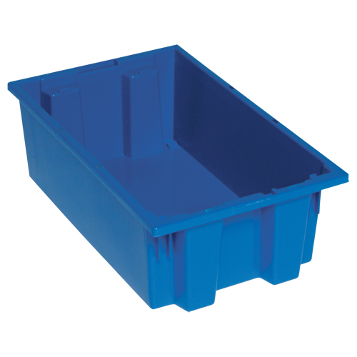 Contenants Stack & Nest, 6" x 18" x 11", Bleu Nuna Depot Inc.