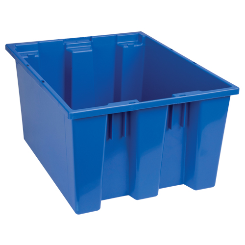 Contenants Stack & Nest, 10" x 19,5" x 15,5", Bleu Nuna Depot Inc.