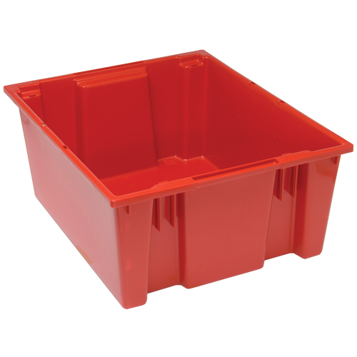 Contenants Stack & Nest, 10" x 23,5" x 19,5", Rouge Nuna Depot Inc.