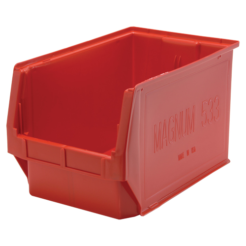 Giant Stacking Containers, 18.375" W x 19.75" D x 11.875" H, Blue Nuna Depot Inc.