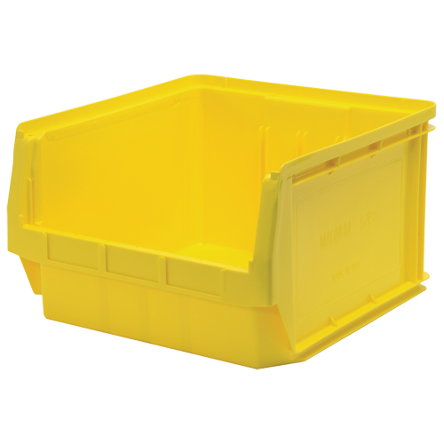 Giant Stacking Containers, 18.375" W x 19.75" D x 11.875" H, Yellow Nuna Depot Inc.
