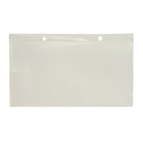Clear Label Holder, Snap-On, 5" L x 8" W Nuna Depot Inc.