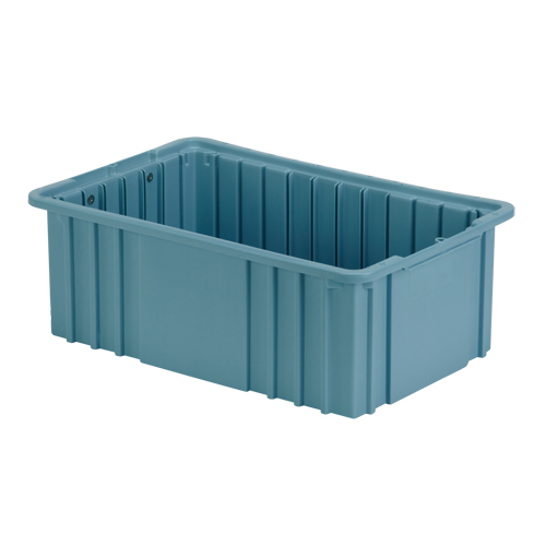 Divider Box, Polyethylene, 15.5" W x 9.9" D x 6" H, Light Blue Nuna Depot Inc.