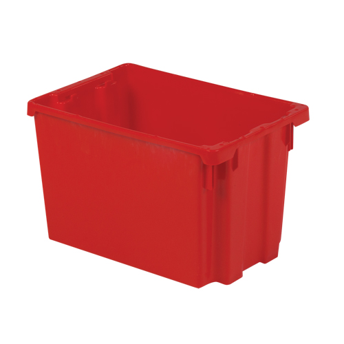 Contenants Stack-N-Nest Polylewton, 12,1" x 19,4" x 12,9", Rouge Nuna Depot Inc.