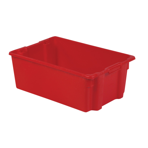 Contenants Stack-N-Nest Polylewton, 10,5" x 28,4" x 18,7", Rouge Nuna Depot Inc.