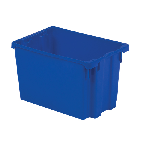 Contenants Stack-N-Nest Polylewton, 12,1" x 19,4" x 12,9", Bleu Nuna Depot Inc.