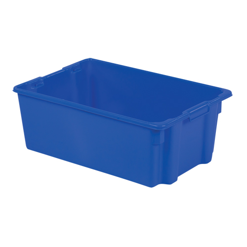 Contenants Stack-N-Nest Polylewton, 10,5" x 28,4" x 18,7", Bleu Nuna Depot Inc.