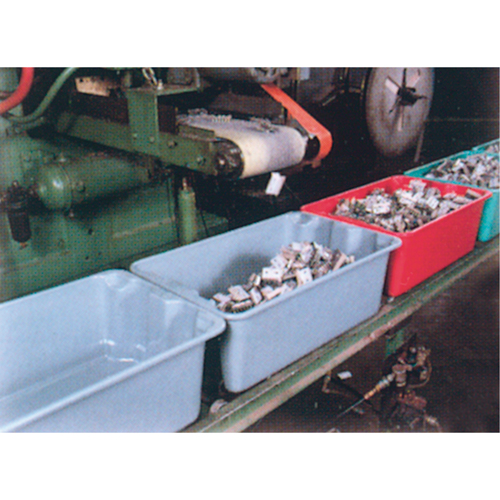 Stack-N-Nest&reg; Plexton Containers, 16.9" W x 30.6" D x 11.1" H, Red Nuna Depot Inc.