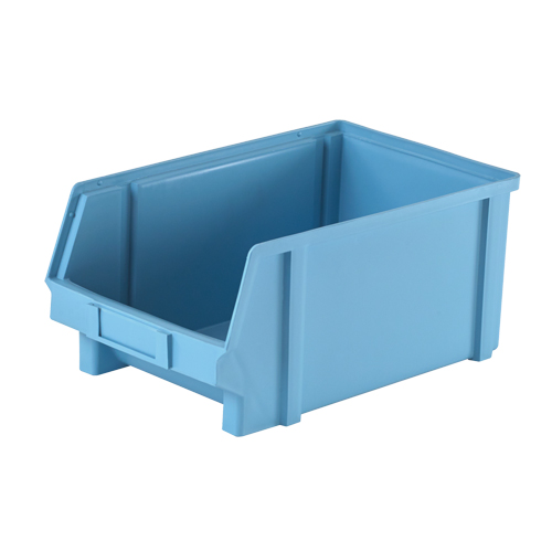 Plastibox&reg; Parts Bin, 8-1/10" W x 6" H x 12-4/5" D, Blue Nuna Depot Inc.