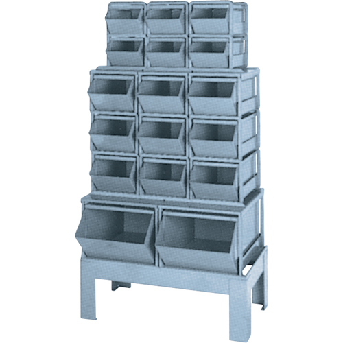 Combinaisons de bacs &agrave; assembler, Cap. 1000 lb, 33-1/2" la x 19 1/2" p x 54-1/4" h, Bleu Nuna Depot Inc.