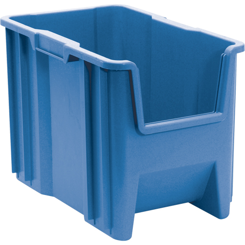 Giant Stacking Containers, 10.875" W x 17.5" D x 12.5" H, Blue Nuna Depot Inc.