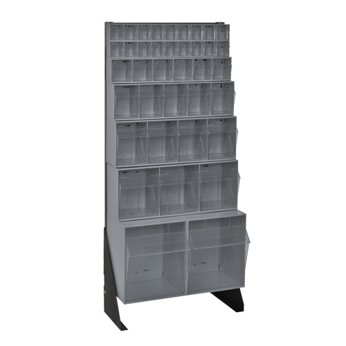 Support pour bacs basculants, 23-5/8" la x 8" p x 52" h, 38 tiroirs Nuna Depot Inc.