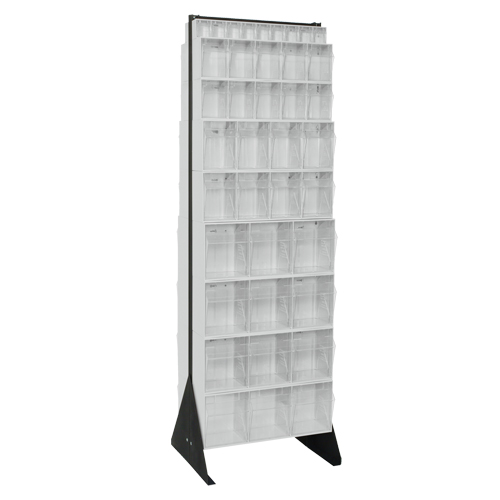 Tip-Out Bins Stand, 23-5/8" W x 16" D x 75" H, 72 Drawers Nuna Depot Inc.