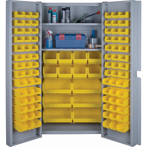 Armoires &agrave; combinaison &agrave; portes creuses, 38" la x 24" p x 72" h, Gris Nuna Depot Inc.