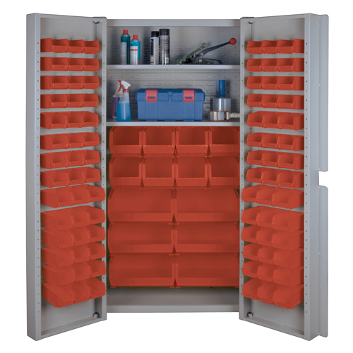 Armoires &agrave; combinaison &agrave; portes creuses, 38" la x 24" p x 72" h, Gris Nuna Depot Inc.