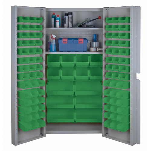 Armoires &agrave; combinaison &agrave; portes creuses, 38" la x 24" p x 72" h, Gris Nuna Depot Inc.
