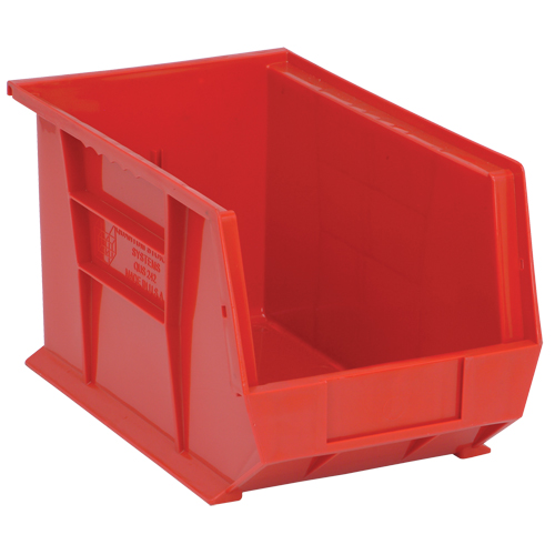 Bacs ultra empilable & suspendable, 8-1/4" la, 8" h x 13-5/8" p, Rouge Nuna Depot Inc.