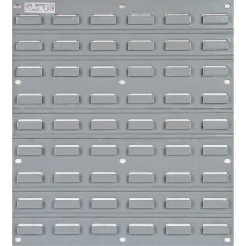 Panneau perfor&eacute; en m&eacute;tal pour bacs, 16 bacs, 18" la x 1/8" p x 19" h Nuna Depot Inc.