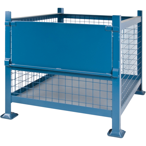 Bulk Stacking Containers, 34.5" W x 40.5" D x 30" H, 3000 lbs. Capacity Nuna Depot Inc.
