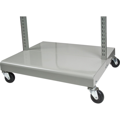Mobile Tilt Bin Rack - Cart Only, Double-sided, 26-1/4" W x 22" D x 57-1/2" H Nuna Depot Inc.