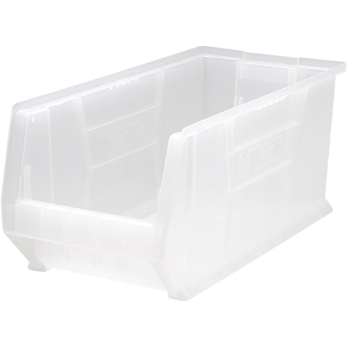 Hulk Containers, 11" W x 10" H x 23-7/8" D, Clear Nuna Depot Inc.