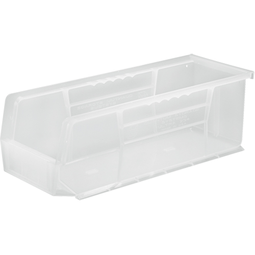 Bac transparent ultra empilable & suspendable, 5-1/2" la, 5" h x 14-3/4" p, Transparent Nuna Depot Inc.
